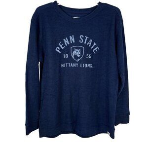 Blue 84 Navy Ribbed Shirt Penn State Nittany Lions Long Sleeve Men's Med Big Ten